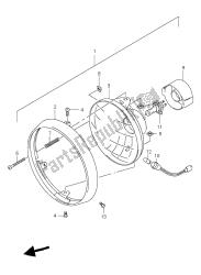 lampe frontale (sv650-u)