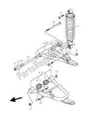 brazo de suspensión delantera