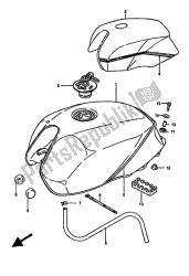 FUEL TANK (GSX550EF)