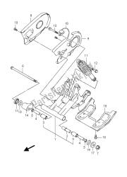 bras oscillant arrière