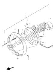 koplamp (sv650-u)