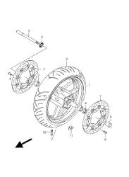 roda dianteira (gsx650fu e21)