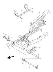 bras oscillant arrière