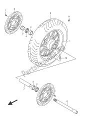 roda dianteira (vlr1800t e2)