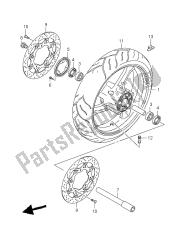 FRONT WHEEL (GSF1250A-SA)