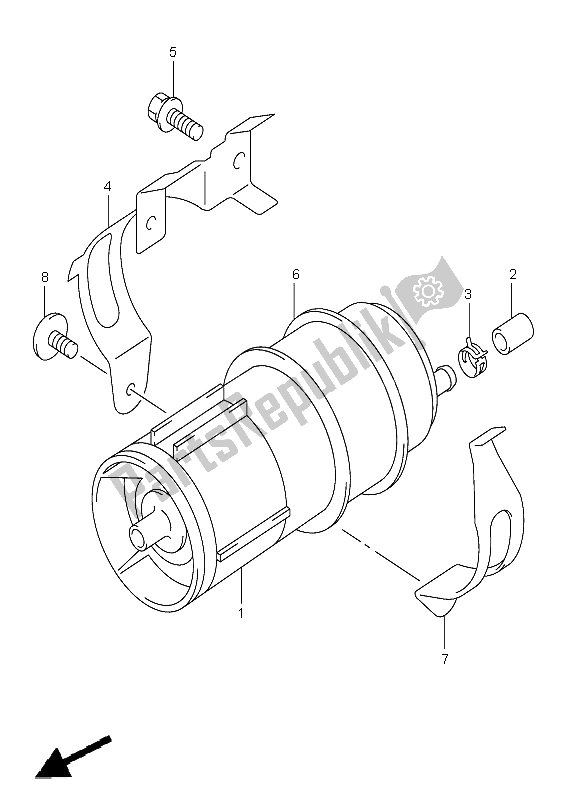 Toutes les pièces pour le Réservoir De Récupération De Carburant du Suzuki VL 1500 Intruder LC 2008