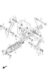 REAR CUSHION LEVER (VZR1800BZUF E19)