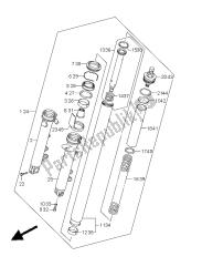 ammortizzatore forcella anteriore (gsx650fua e21)