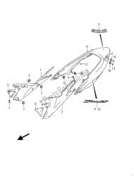 FRAME COVER (GSF650UA)