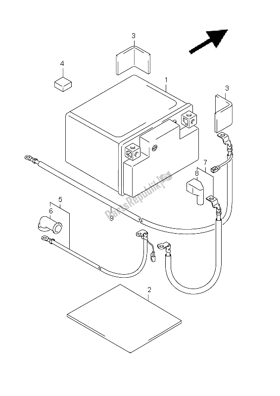 Tutte le parti per il Batteria del Suzuki UX 125 Sixteen 2011