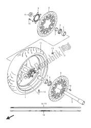 FRONT WHEEL (GSX-R1000A)