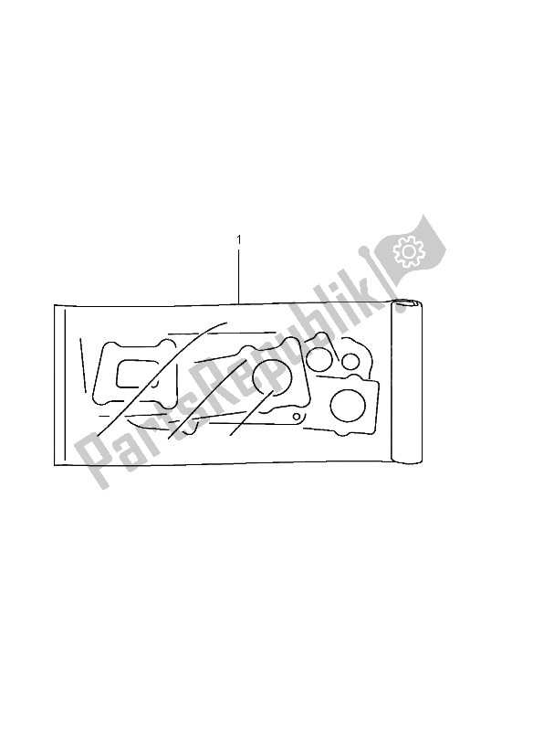 Tutte le parti per il Set Di Guarnizioni del Suzuki VL 250 Intruder 2000