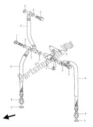 flexible de frein avant