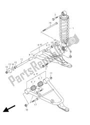 bras de suspension avant