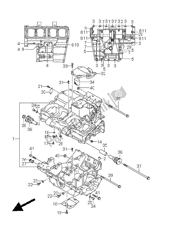 Wszystkie części do Korbowód Suzuki GSX 1250 FA 2011