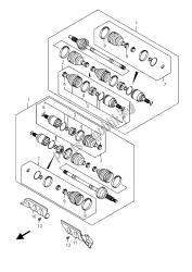 FRONT DRIVE SHAFT