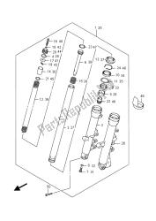 ammortizzatore forcella anteriore (sfv650ua)