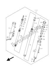 ammortizzatore anteriore (sfv650-u)