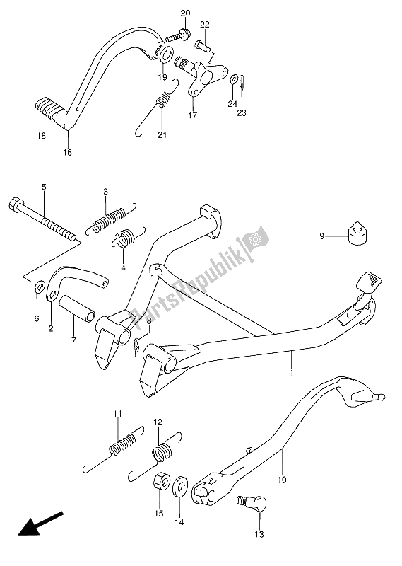 Todas las partes para Estar de Suzuki GSX 600 FUU2 1994