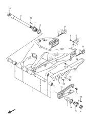 bras oscillant arrière