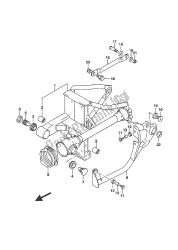 bras oscillant arrière