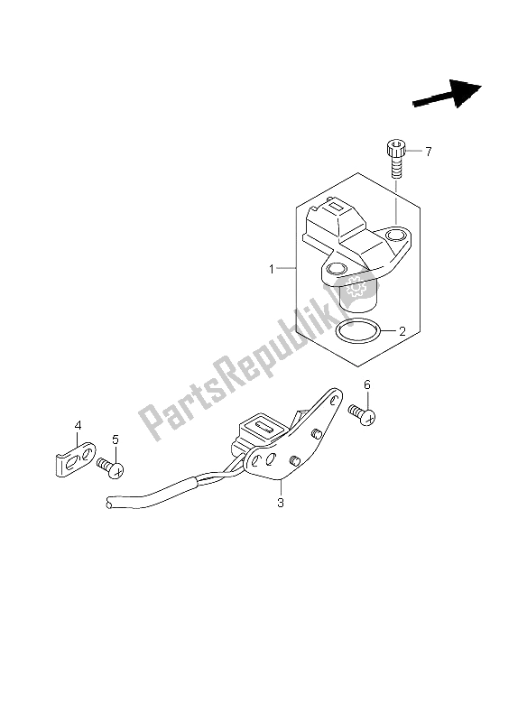 Todas as partes de Gerador De Sinal do Suzuki GSR 750 2011