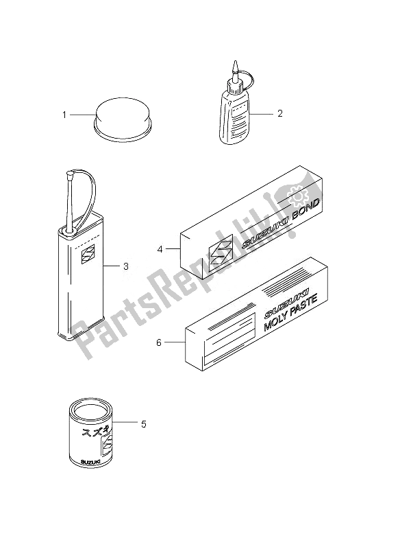 All parts for the Optional of the Suzuki VZ 800 Intruder 2010