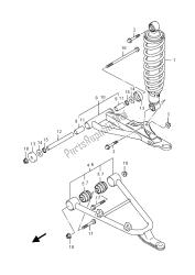 brazo de suspensión delantera