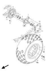 roda dianteira (lt-z400z)