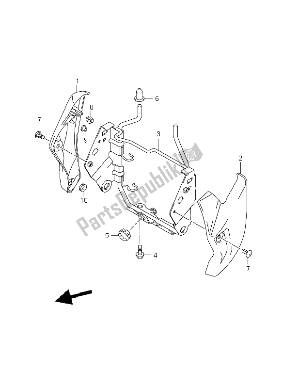 Todas las partes para Cubierta Del Faro de Suzuki GSR 600 2006