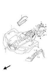 FRONT FENDER (LT-A400F P17)