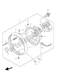 koplamp (gsf600-u)