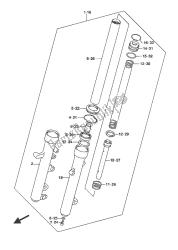 ammortizzatore forcella anteriore (uh200a p34)