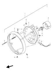 lampe frontale (sv650-u)