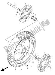 przednie koło (sv650-u-s-su)