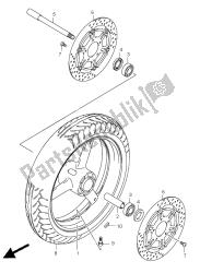 roda dianteira (sv650-u-s-su)