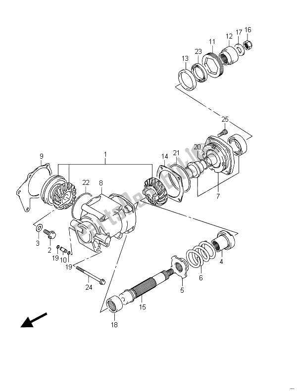 Wszystkie części do Wtórne Ko? O Z? Bate Suzuki VZR 1800 NZR M Intruder 2011