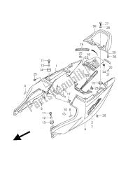 SEAT TAIL COVER (SV650-U)