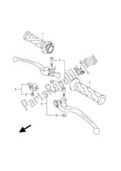 levier de poignée (gsx650fua e21)