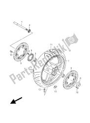 roda dianteira (gsf650a-ua-sa-sua)