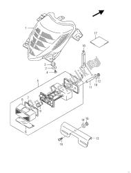 luz de combinación trasera (vzr1800z e02)