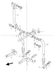 flexible de frein avant