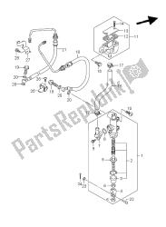 hoofdremcilinder achter (gsf1250a e24)