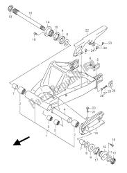 bras oscillant arrière