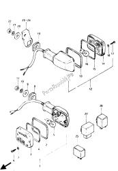 TURN SIGNAL LAMP (E2-E4-E15-E16-E17-E18-E22-E26)