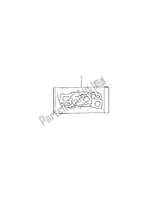 All parts for the Gasket Set of the Suzuki LT F 250 Ozark 2014