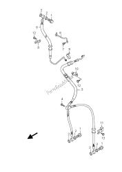 flexible de frein avant (an650a)