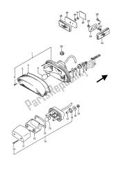 luz de combinación trasera (e1)