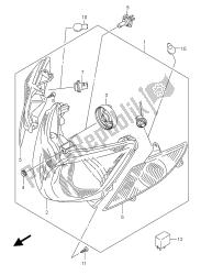 lampe combinée avant (e38)