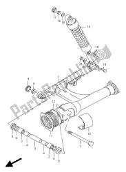 bras oscillant arrière